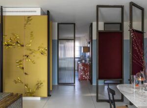 Italian Interior Design in a Milan Apartment - dining area