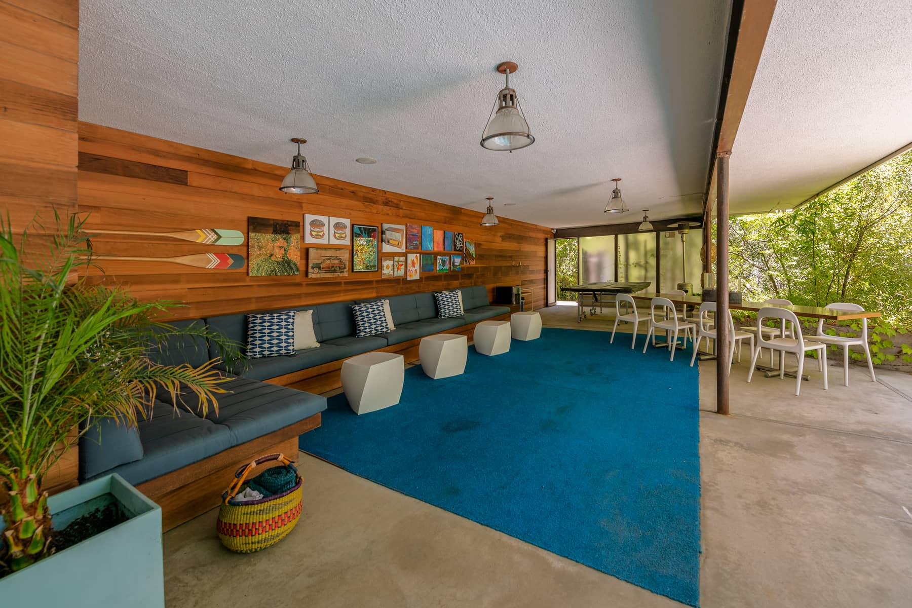 midcentury house for sale - outside