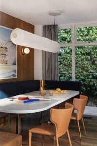 A midcentury house renovation - dining room