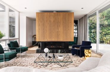A midcentury house renovation - living room