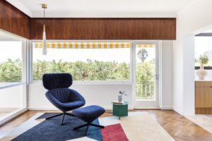 Midcentury glamour house in Australia - living room