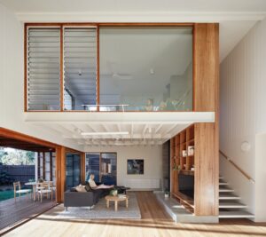 A modern Art Deco home extension - living room