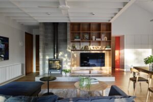 A modern Art Deco home extension - living room