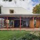 A modern Art Deco home extension - backyard