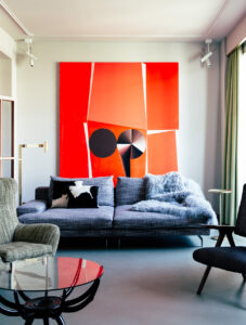 Midcentury Italian apartment in Florence - living room