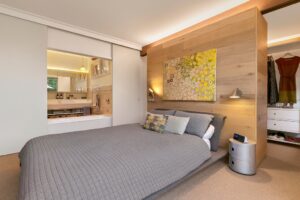 1962 Midcentury modern home restoration - bedroom