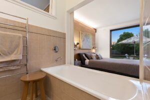 1962 Midcentury modern home restoration - bathroom