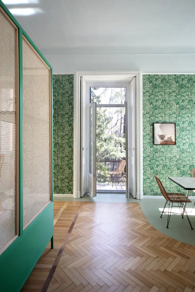 Interior design - midcenturoomry apartment - living