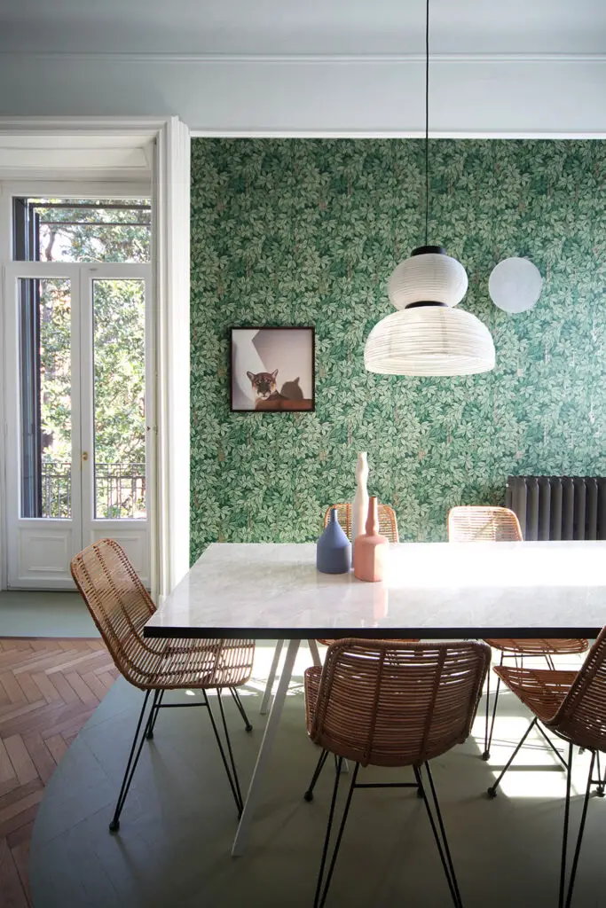 Interior design - midcenturoomry apartment - living