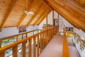 midcentury house for sale - Crystal Lake Michigan - second floor