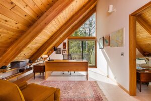 midcentury house for sale - Crystal Lake Michigan - studio