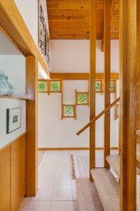 midcentury house for sale - Crystal Lake Michigan - staircase