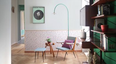 Interior design - midcentury apartment - living rome