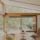 A Coastal Escape with Mid-Century Flair - living room