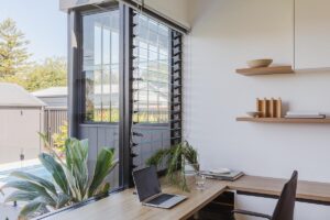 Contemporary and midcentury Home - home. Office