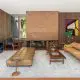 Midcentury house for sale - living room