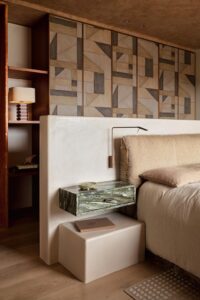 Coastal home boutique hotel renovation - bedroom