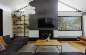 Tree House pavilion renovation - tv room