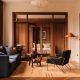 Modernist apartment renovation in Warsaw - living room