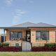 Contemporary and midcentury Home - front