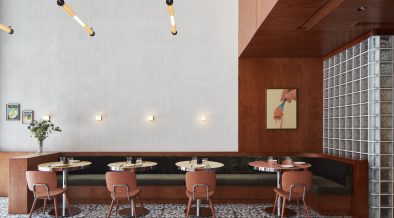 Italian and American midcentury Styles meet in Dowa Restaurant