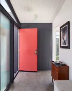 Eichler home renovation - entrance