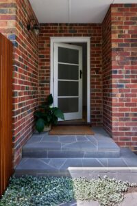 Restored midcentury home Sandringham Victoria - entrance