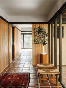 Buff, Straub, and Hensman midcentury house removation- coridor