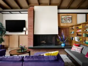 Buff, Straub, and Hensman midcentury house removation- living room