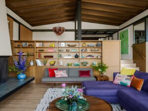 Buff, Straub, and Hensman midcentury house removation- living room