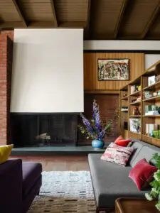 Buff, Straub, and Hensman midcentury house removation- living room