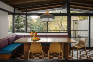 Buff, Straub, and Hensman midcentury house removation- dining area