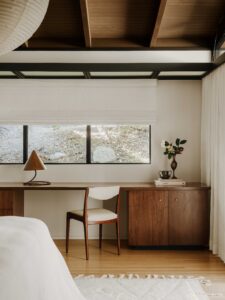Buff, Straub, and Hensman midcentury house removation- bedroom