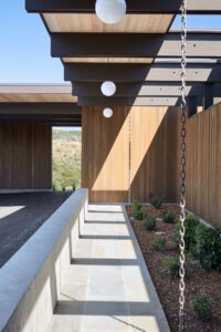 Modernist-Inspired Flat Roof Home in Sonoma Valley - outside