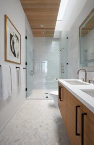 Modernist-Inspired Flat Roof Home in Sonoma Valley - bathroom