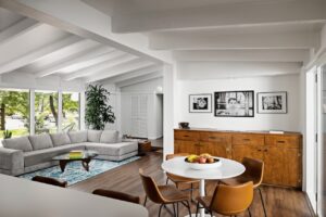 1948 midcentury house remodel - dining area