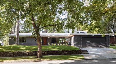 1948 midcentury house remodel - exterior