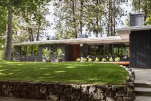 1948 midcentury house remodel - exterior