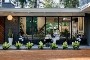 1948 midcentury house remodel - backyard