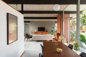 Eichler A Quincy Jones - dining area