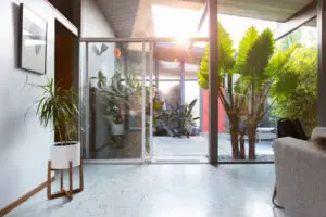 Eichler A Quincy Jones - patio