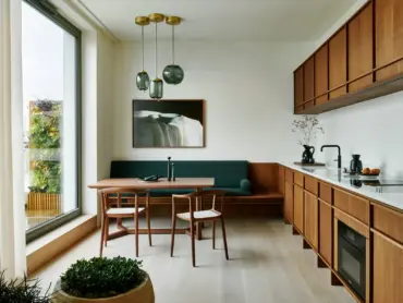 Japanese inspired apartment in Berlin - kitchen