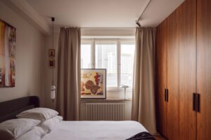 Interior decoration Historic Apartment Warsaw - bedroom