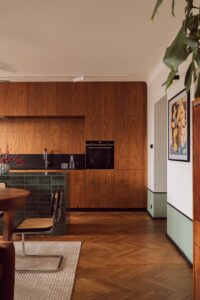 Interior decoration Historic Apartment Warsaw - dining area
