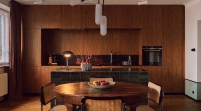 Interior decoration Historic Apartment Warsaw - dining area