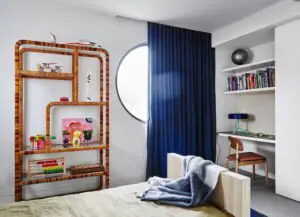A thoughtful interior renovation blending art deco and modern - children room