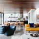 A thoughtful interior renovation blending art deco and modern - living room