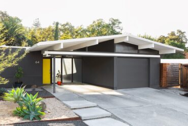 eichler home interior renovation - exterior