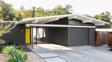 eichler home interior renovation - exterior