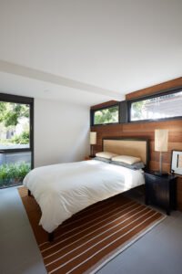 Berkeley Home's Mid-Century Evolution - bedroom ground floor